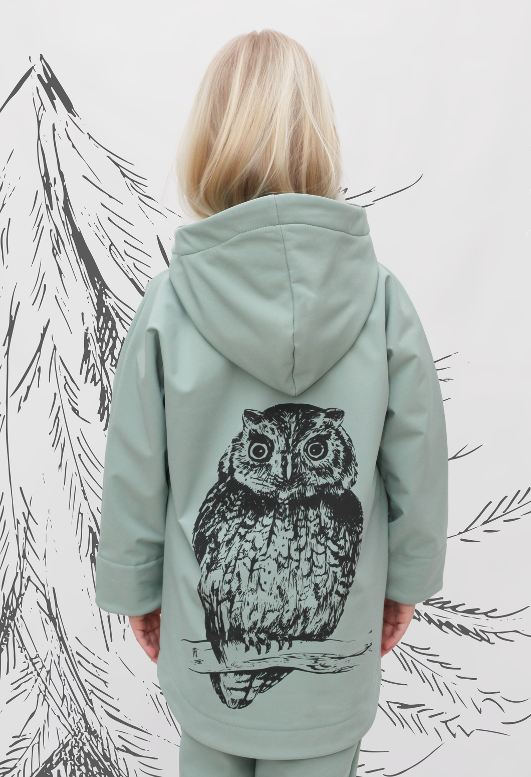 OWL Kids Softshell Jacket (size 134 - 146)