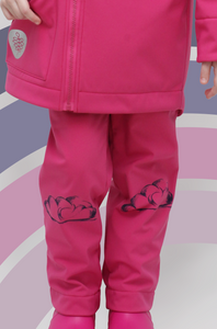 CLOUDS Girls Softshell Trousers (size 134 - 146)